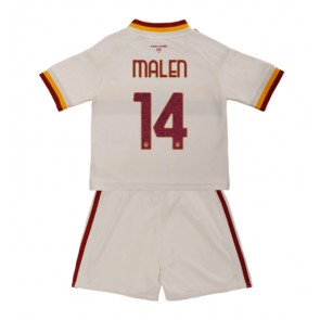 AS Roma Donyell Malen #14 Replika Bortatröja Barn 2026-27 Kortärmad (+ Korta byxor)